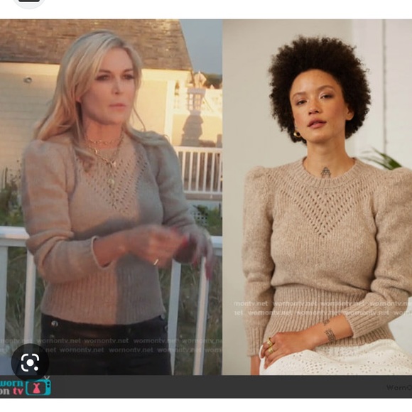 St. Roche Sissy Sweater in Blonde. Size XS. - Picture 4 of 11